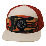 THB - 7 Panel - Rustic River - Cream / Red Rock - Laser Mesh (Unisex)
