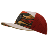 THB - 7 Panel - Rustic River - Cream / Red Rock - Laser Mesh (Unisex)