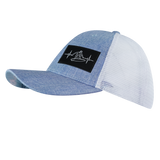 Surf - 6 Panel - Shallow Fit - Light Blue /  White - Trucker Mesh (Unisex)