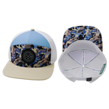 **YOUTH** THB  - 7 Panel - Sky Camo - Cream / Baby Blue / White (Unisex)