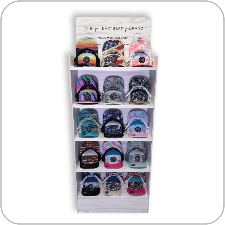 Large Display - 120 Hats