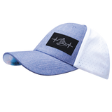 Surf - 6 Panel - Shallow Fit - Light Blue /  White - Laser Mesh (Unisex)