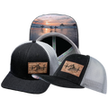 Surf - 6 Panel - Charcoal / Gray - Trucker Mesh (Unisex)