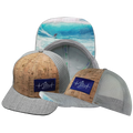 Surf - 6 Panel - Cork - Heather Gray / Gray - Trucker Mesh (Unisex)