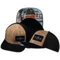 Surf - 6 Panel - Cork - Black - Trucker Mesh (Unisex)