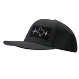 Texas - 6 Panel  - Charcoal - Laser Mesh (Unisex)