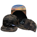 Texas - 7 Panel - Tan Camo - Laser Mesh (Unisex)