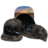 Texas - 7 Panel - Tan Camo - Laser Mesh (Unisex)