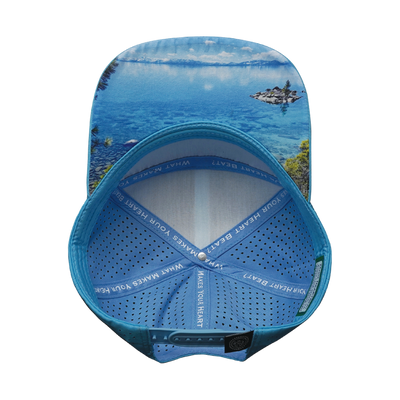 THB - 7 Panel - Light Blue / White / Teal - Laser Mesh (Unisex)