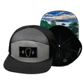 Tahoe - 7 Panel - Black / Gray / Charcoal - Jersey Mesh (Unisex)