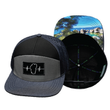 Tahoe - 7 Panel - Navy / Gray / Black - Jersey Mesh (Unisex)