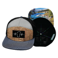 Tahoe - 7 Panel - Cork - Navy / Gray / Black - Jersey Mesh (Unisex)