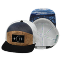 Tahoe - 7 Panel - Cork - Black / Navy / White - Jersey Mesh (Unisex)