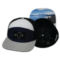 Tahoe - 7 Panel - Gray / Navy / White / Black - Jersey Mesh (Unisex)