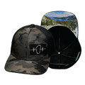 **YOUTH** Tahoe - 6 Panel - Tan Camo / Black - Jersey Mesh (Unisex)