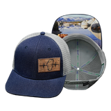 Tahoe - 6 Panel - Heather Navy / Gray (Unisex)