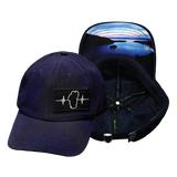 Tahoe - 6 Panel - Unstructured - Relaxed Fit - Navy - Laser Mesh (Unisex)