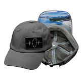 Tahoe - 6 Panel - Unstructured - Relaxed Fit - Gray - Laser Mesh (Unisex)