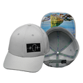 Tahoe - 6 Panel - AirMesh - Athletic Fit - Gray - Fabric Back (Unisex)