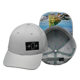 Tahoe - 6 Panel - AirMesh - Athletic Fit - Gray - Fabric Back (Unisex)