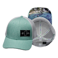 Tahoe - 6 Panel - Shallow Fit - Teal / White - Trucker Mesh (Unisex)
