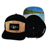 Virgin Islands - 7 Panel - Cork - Black (Unisex)
