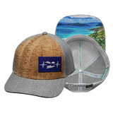 Virgin Islands - 6 Panel - Cork - Heather Gray / Gray (Unisex)