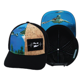 Virgin Islands - 6 Panel - Cork Hybrid - Ocean (Unisex)