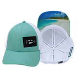 Virgin Islands - 6 Panel - Shallow Fit - Teal / White (Unisex)