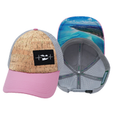 Virgin Islands - 6 Panel - Shallow Fit - Cork - Pink / Gray (Unisex)