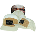 Wine - 7 Panel - Cork - Cream / White - Laser Mesh (Unisex)
