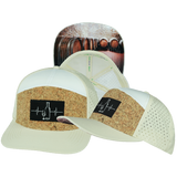 Wine - 7 Panel - Cork - Cream / White - Laser Mesh (Unisex)