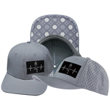 Yoga - 6 Panel - Gray - Laser Mesh (Unisex)