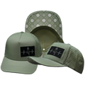 Yoga - 5 Panel - Structured - Sage - Laser Mesh (Unisex)
