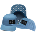 Yoga - 5 Panel - Structured - Light Blue - Laser Mesh (Unisex)