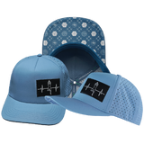 Yoga - 5 Panel - Structured - Light Blue - Laser Mesh (Unisex)