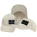 Yoga - 5 Panel - Structured - Cream - Laser Mesh (Unisex)
