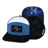 Beach - 7 Panel - Corduroy - Black / Blue / White (Unisex)