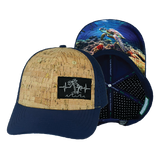 Beach - 6 Panel - Cork - Dark Blue (Unisex)