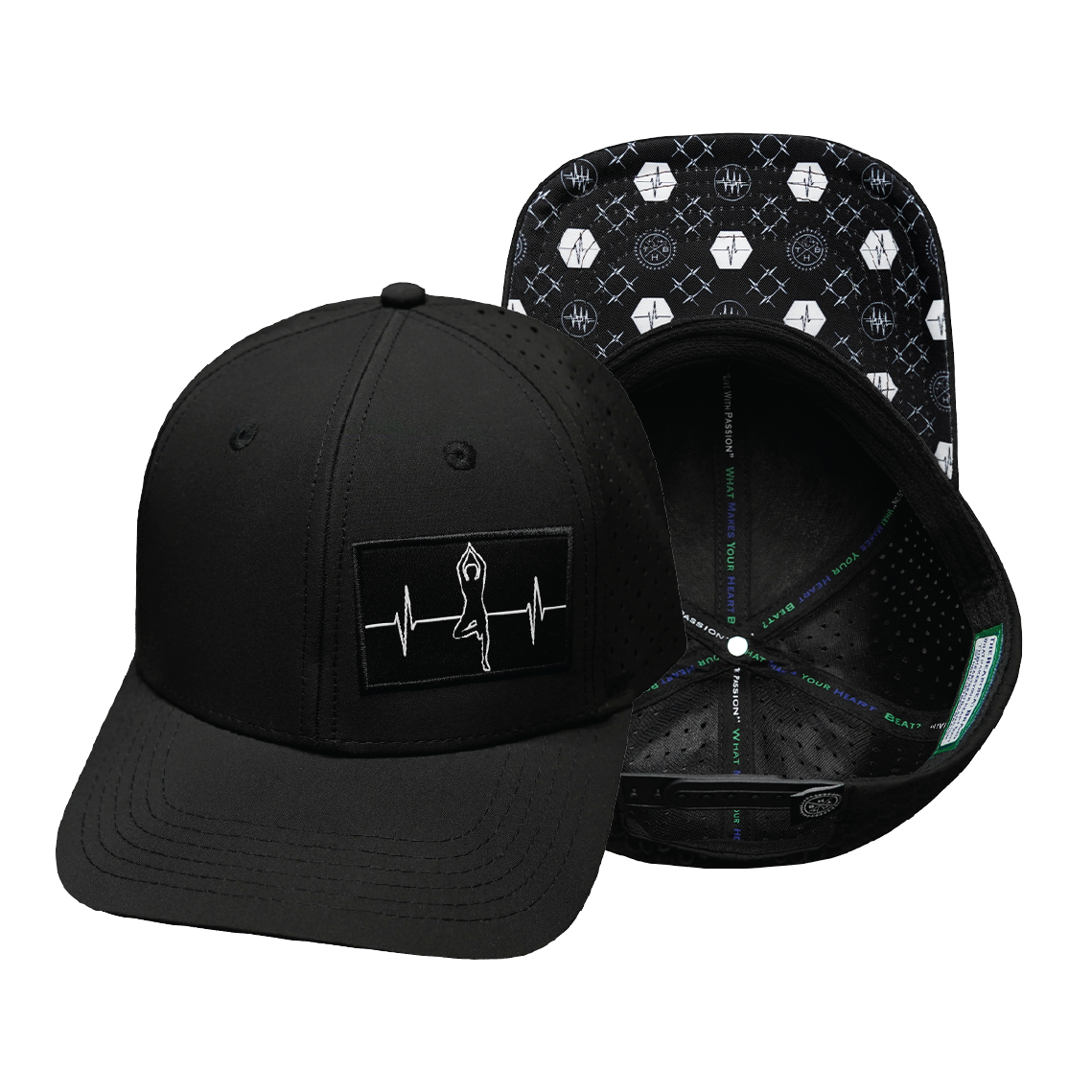 Yoga - 6 Panel - Black (Unisex)