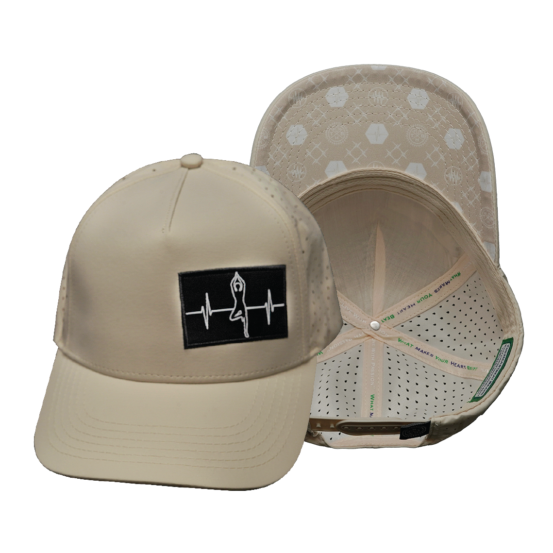 Yoga - 5 Panel - Structured - Cream (Unisex)