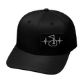 Golf - 6 Panel - Black (No Photo) - Laser Mesh (Unisex)
