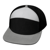 Blank - 7 Panel - Gray / Charcoal / White / Black (Unisex)
