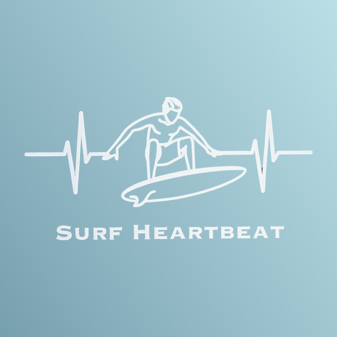 Surf - Sticker - Vinyl - White