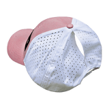 Alabama Hat, Low Profile, Ponytail, Snapback Hat, Pink, White, Mens Hat, Womens Hat,Ponytail Holel Picture 