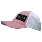 Alabama Hat, Low Profile, Ponytail, Snapback Hat, Pink, White, Mens Hat, Womens Hat, Side Picture 