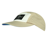 Beach Hat, 5 Panel Hat, Snapback, Sand, White, Mens Hat, Womens Hat, Side Picture