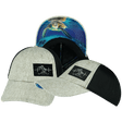 Beach Hat — Dad Hat, Gray Tan Hemp / Black, Soft Trucker Mesh