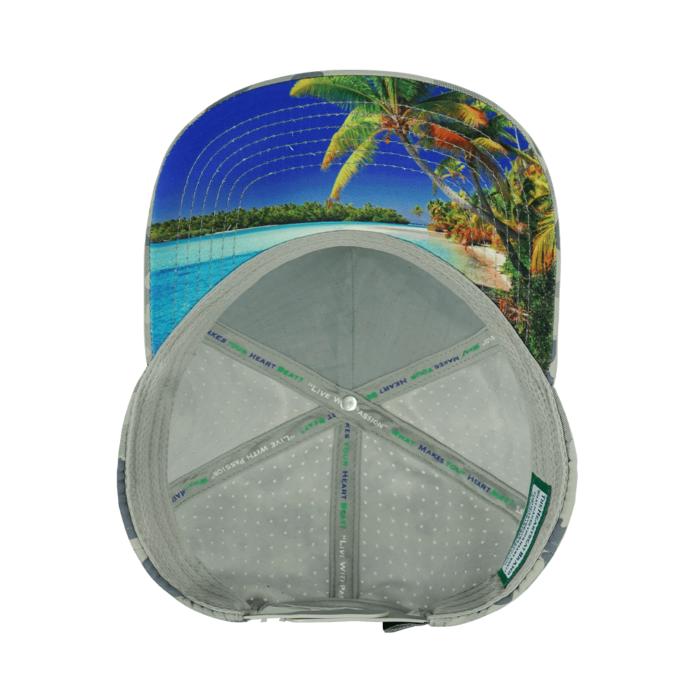 Beach Hat, Trucker Hat, Snapback Hat, Soft Gray Camo, Mens Hat, Womens Hat, Underbill Picture