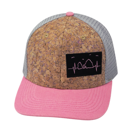 Cabo - 6 Panel - Cork - Pink / Gray (Unisex)